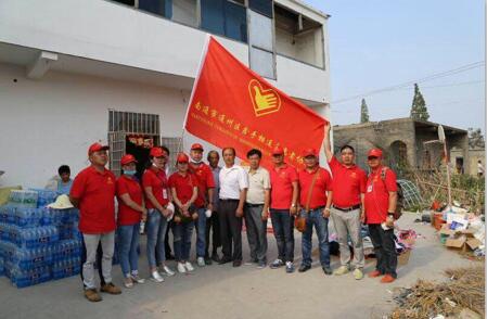 通州歐派地板情系阜寧群眾