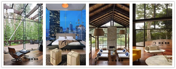 落地窗和木地板的結合！