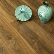 OP-RS383黑胡桃木地暖地板